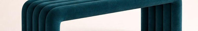 Nuvin Arc – Modern Nordic Bench with Sculptural Form | Minimalist Shoe Changing Stool for Entryways, Living Rooms, or Bedrooms