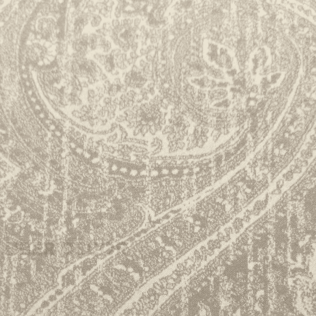 Singapora - Textured Suede Upholstery Fabric - Warm Taupe