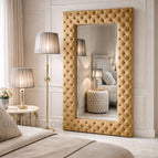 Antique Gold Suede Velvet