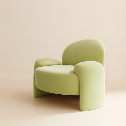 Verdora Lounge Chair Playful Contemporary Accent Statement Seating for Modern Living Room Bedroom and Lounge Interiors Shop Now