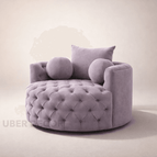 Smoky Lavender Suede Velvet