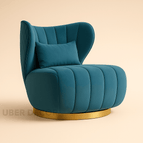 Deep Teal Suede Velvet