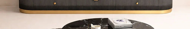 Auralis Ring – Luxury TV Cabinet, European Inspired Fluted Console
