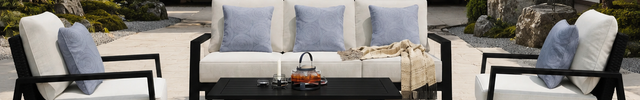 Skyvora Modern Outdoor Sofa & Armchair Set for Patio, Rooftop & Garden Deck | Uber Decor