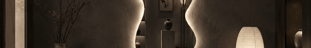 Ember Sculptural Frameless LED Wall Mirror with Front or Back Lit for Modern Interiors