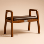 Dark Brown Leatherette