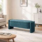 Deep Teal Fuzzy Boucle