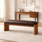 Dark Brown Leatherette