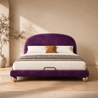 Amethyst Suede Velvet