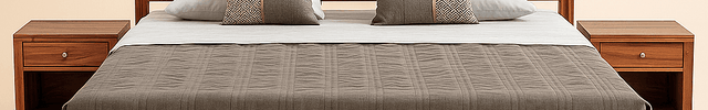 HavenWood Japandi Modern Platform Customisable Bed for Master Bedroom - Uber Decor