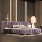 Lavender Fuzzy Boucle