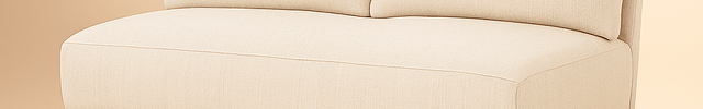 Mode Form Mid Century Modern Two Seater Bench Compact Customisable Seating for Living Bedroom Lounge and Entryway