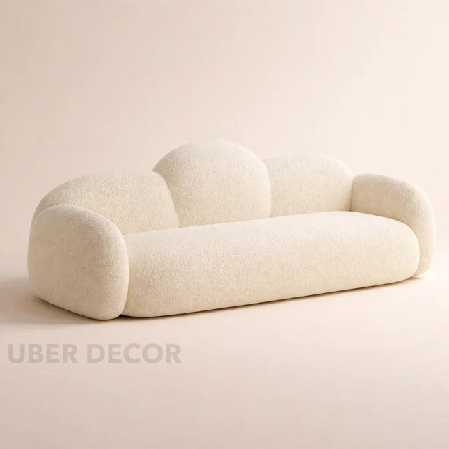 Melbourne Sculptural Sofa Modern Organic Luxury Couch for Living Room
