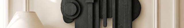 Linear Rhythm Sculptural Wooden Wall Art – Modern Vertical Relief for Living Room