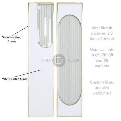 Elite Metal Room Partition Wall Room Divider - Customizable Metal Room Separator