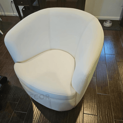 Ariya-  360-degree Swivel Barrel Chair for Living Room or Office