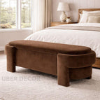 Cocoa Brown Suede Velvet