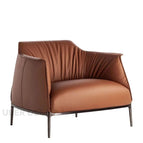 Cognac Brown Leatherette