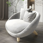 Creamy Off-White Velvet