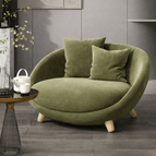 Olive Green Velvet
