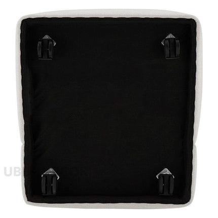 Caro Modern Side Chair with Subtle Wing Back and Streamlined Silhouette for Contemporary Living Spaces - Uber Decor