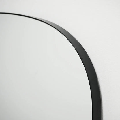 ArchLoom- Full Length Arch Shaped Metal Framed Mirror for Boutiques, Clothing Stores, Living Room or Bedroom