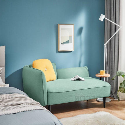 Osaka 2 Seater Couch with Joined Side Table Mid Century Sofa for Living & Lounge Spaces