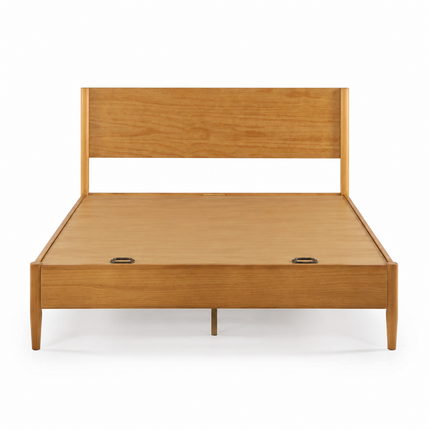 BirchAura Sleek Platform Customisable Bed for Minimalist Bedrooms