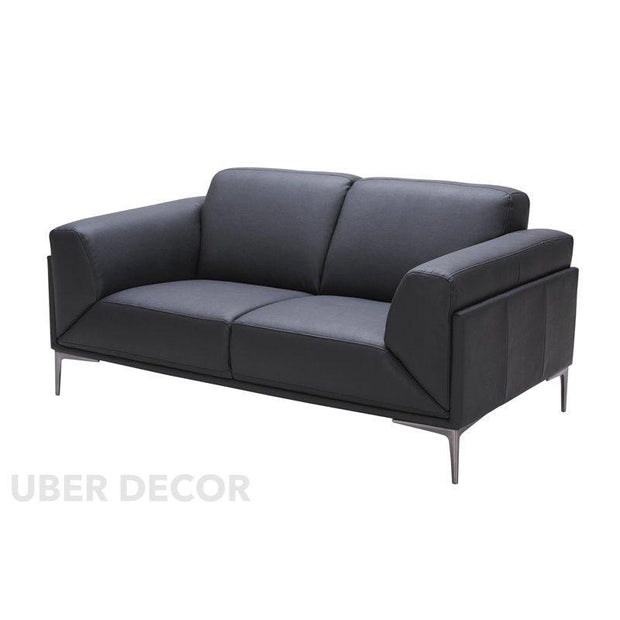 Neyra 68" 2-Seater Modern Loveseat – Customisable Square Arm Sofa for Living Room or Office - Uber Decor