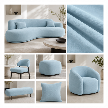 MILANO - Upholstery Fabric- Blue