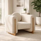 Cream Boucle