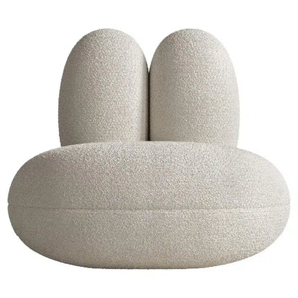 Pebblo Nest Statement Lounge Chair Playful Postmodern Accent for Modern Living Room and Bedroom Interiors