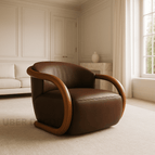 Chocolate Brown Leatherette