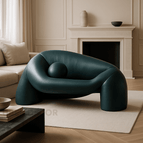 Deep Teal Leatherette