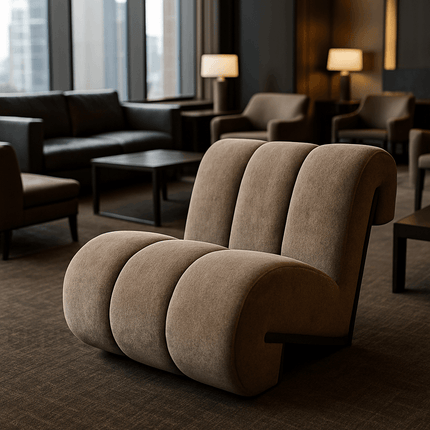 Alba Nest – Modern Lounge Chair for Living Room & Hotel Spaces