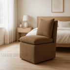 Mocha Textured Boucle