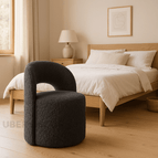 Charcoal Textured Boucle
