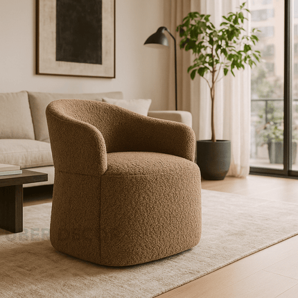 Blyss Contemporary Side Chair with Curved Back and Seamless Silhouette Ideal for Dining Room Bedroom or Lounge Space
