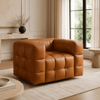 Saddle Tan Leatherette