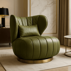 Olive Leatherette