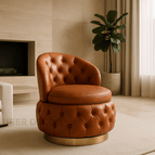 Saddle Tan Leatherette