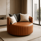 Burnt Caramel Leatherette