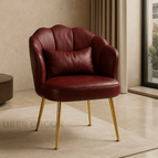 Burgundy Leatherette