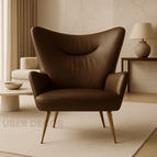 Chocolate Brown Leatherette