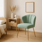 Mint Green Textured Boucle