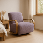 Purple Textured Boucle