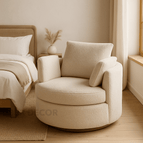Beige Textured Boucle