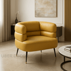 Butter Yellow Leatherette
