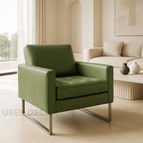 Pistachio Green Leatherette