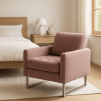 Mauve Textured Boucle
